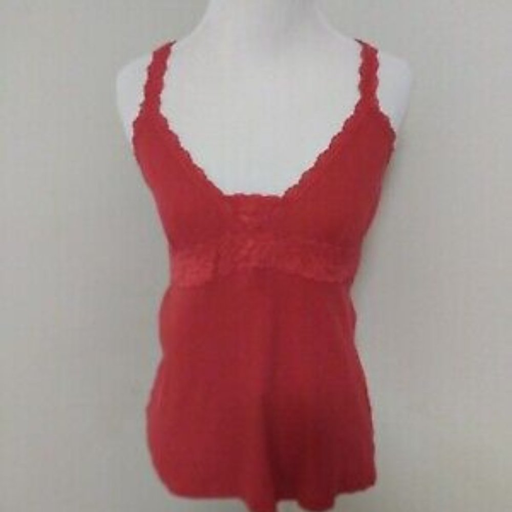 Loft Tank with Lace Detail in Medium
